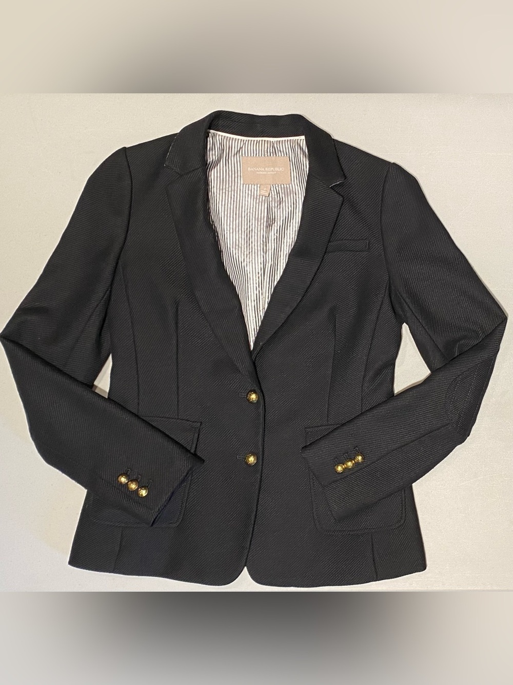 Banana Republic Black Wool Jacket / Blazer, size 4